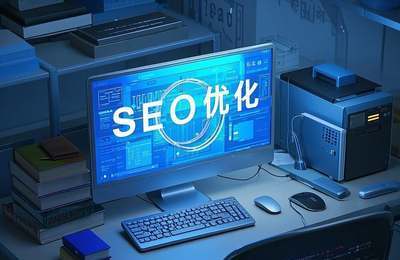 SEO文章写作：描述网站优化策略，定义搜索引擎优化，背景为互